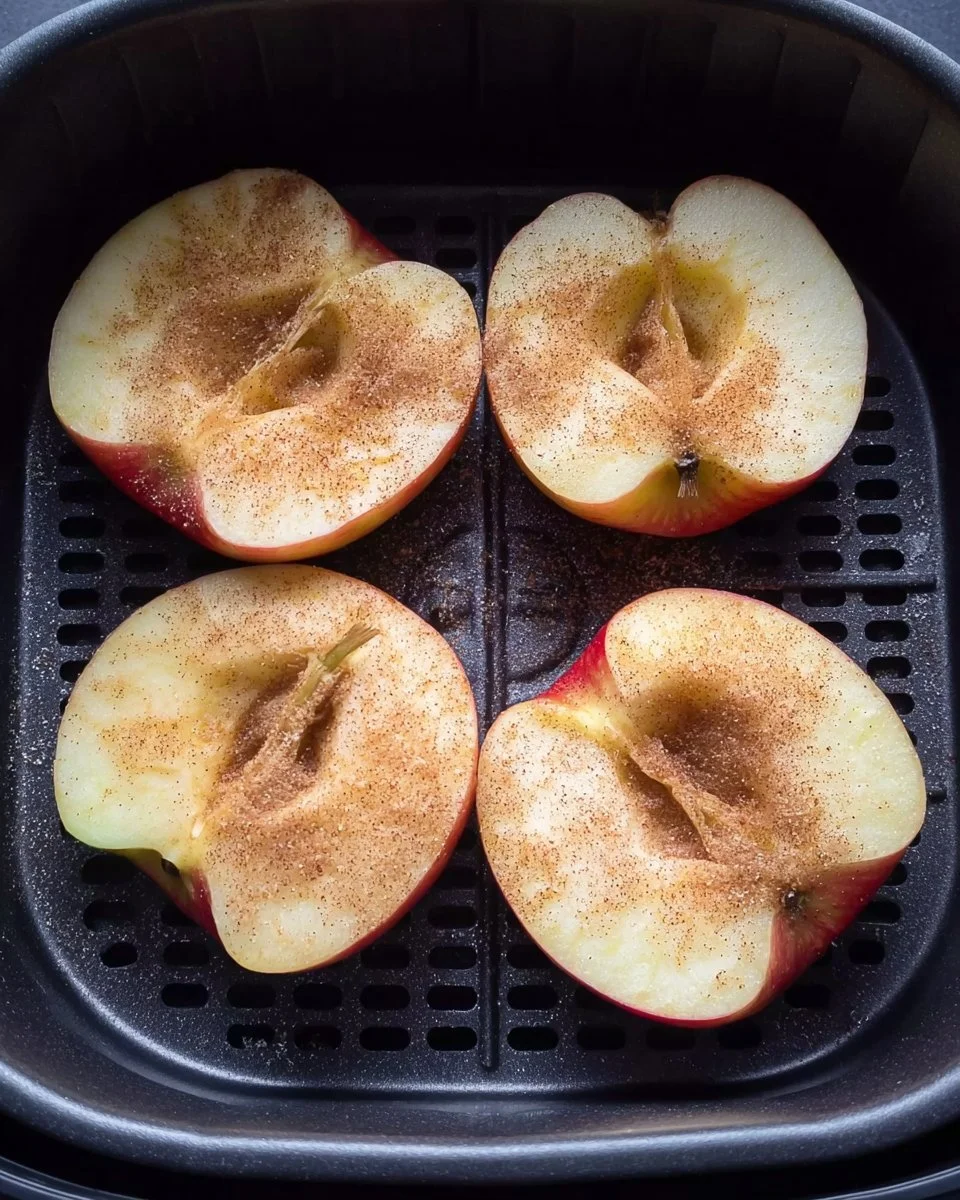 Bratapfel aus der Heißluftfritteuse - ein köstliches und gesundes Rezept
