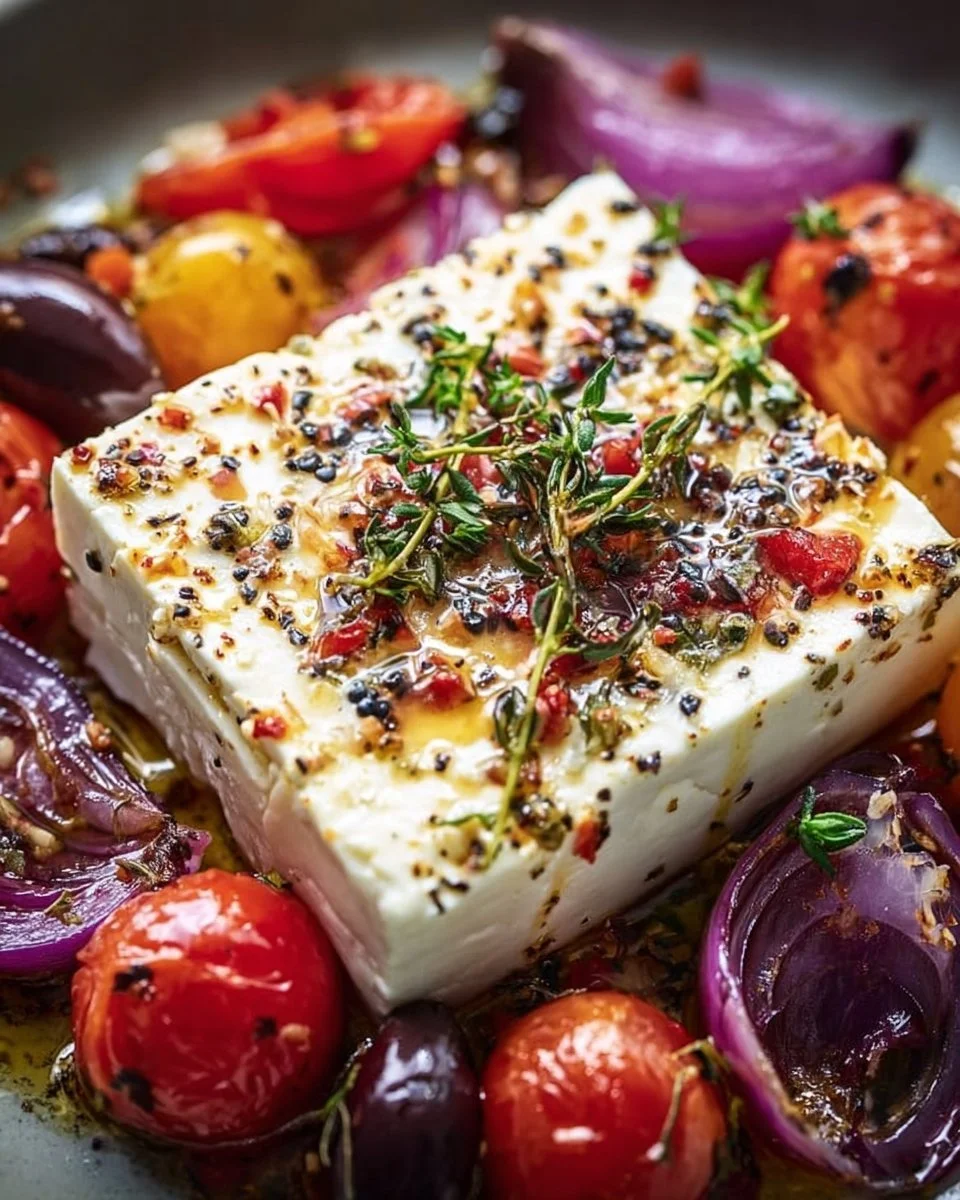 Köstlicher, knuspriger Feta aus dem Airfryer für gesunde Rezepte.