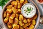 Leckere Gnocchi aus der Heißluftfritteuse, knusprig und goldbraun zubereitet