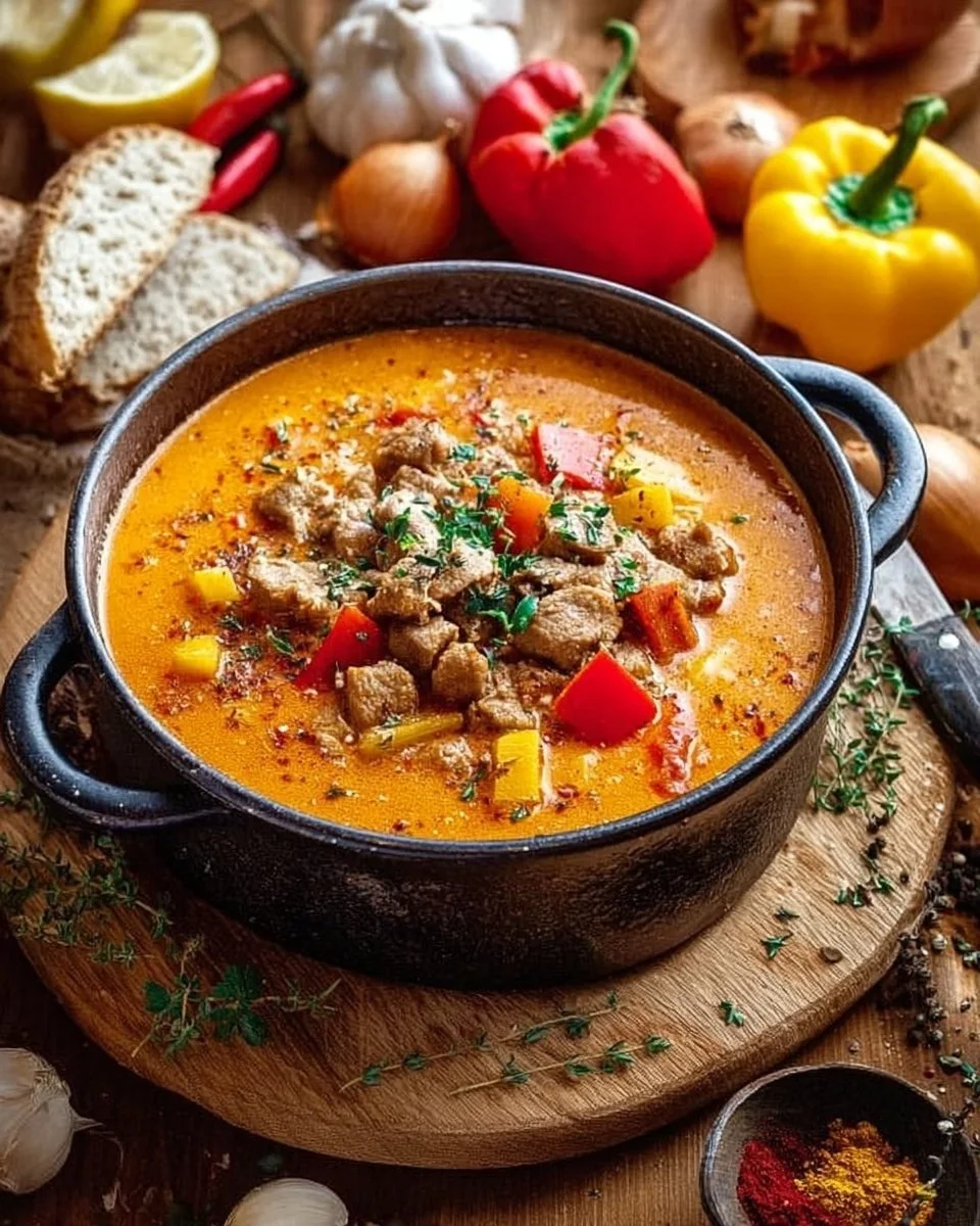 Herzhafte Suppe