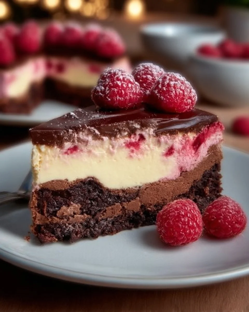 Himbeer-Brownie-Cheesecake: Ein Genuss für jeden Anlass!