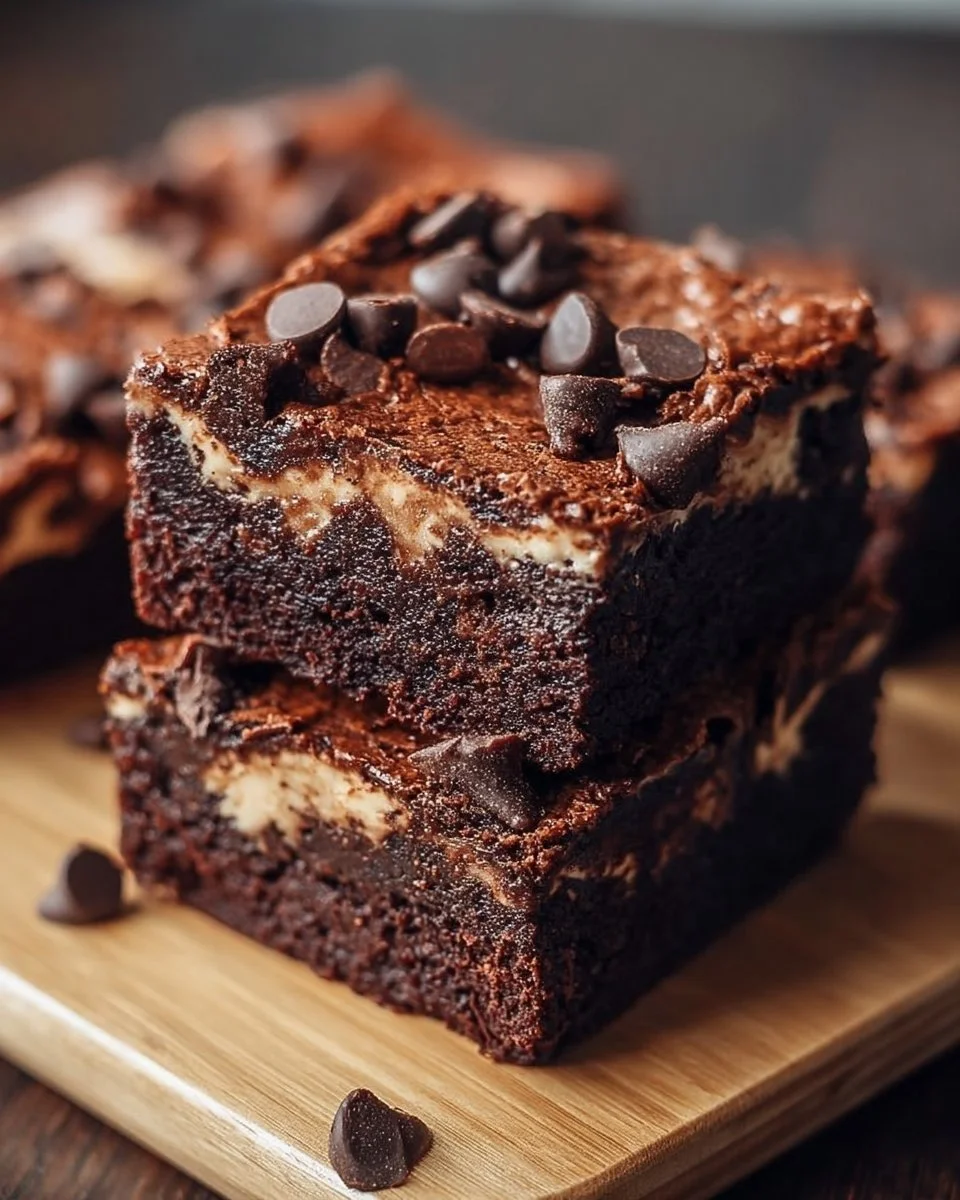 Hüttenkäse-Protein-Brownies