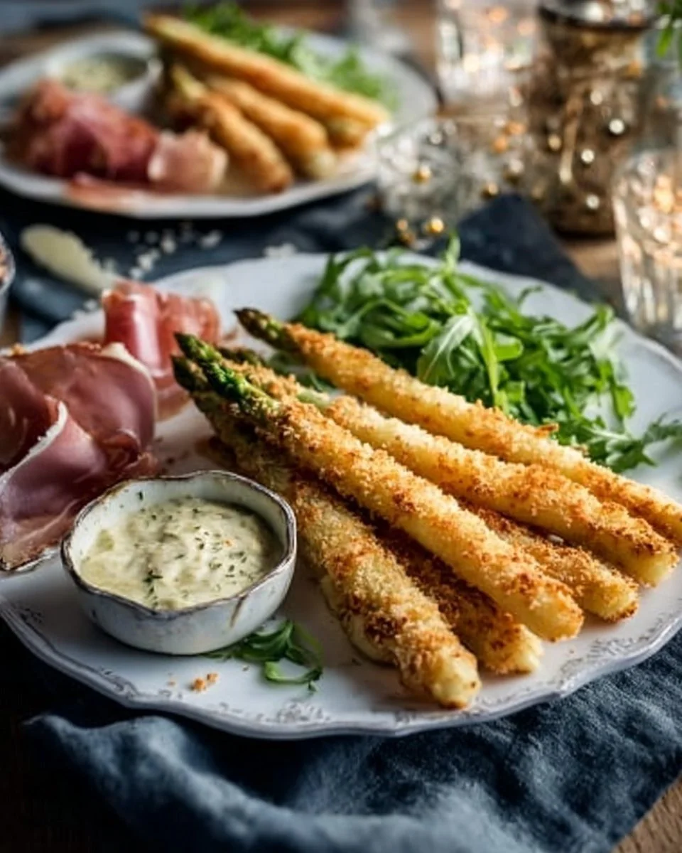 Knuspriger Parmesan Spargel aus dem Ofen