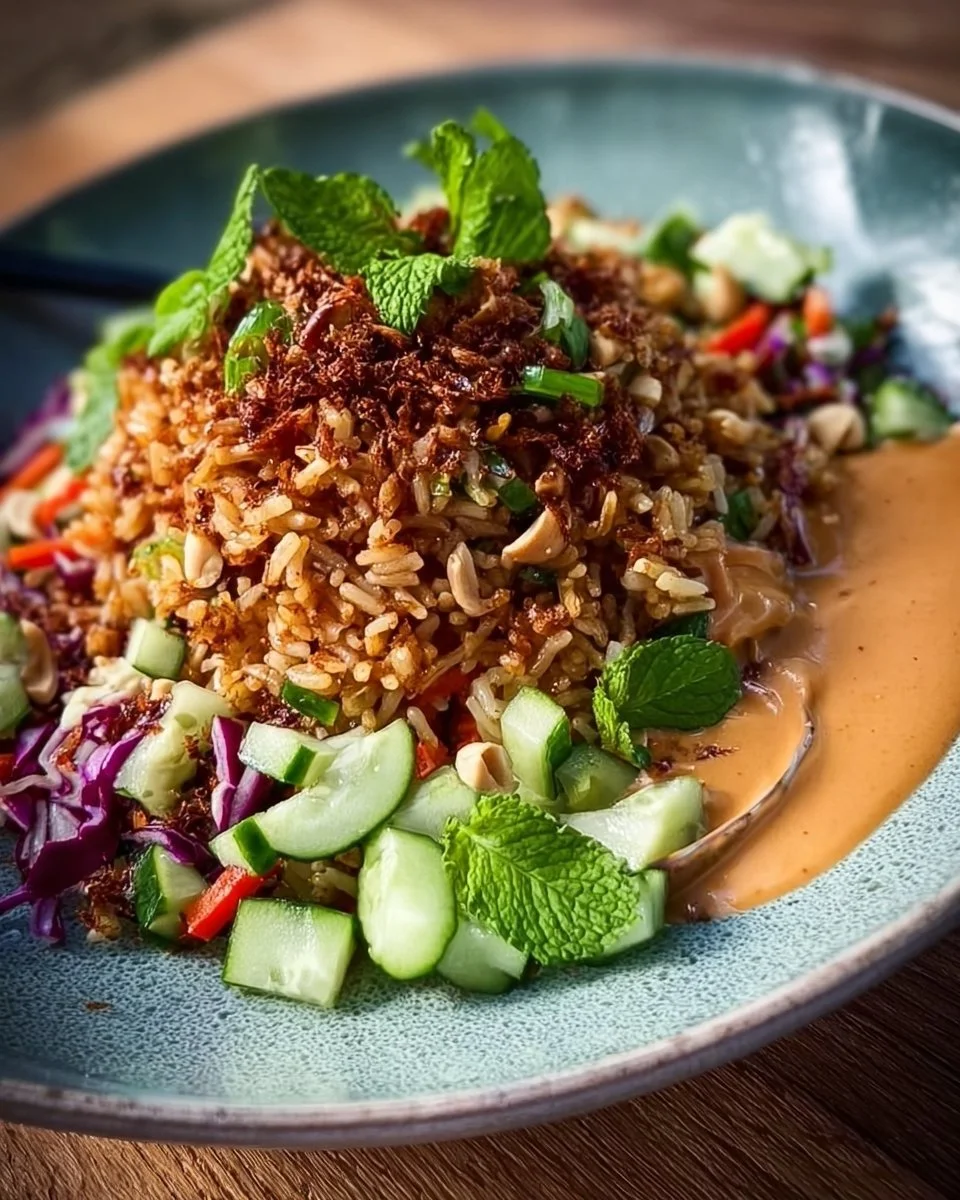 Knuspriger Satay-Reis-Salat: Ein Unglaubliches Ultimatives Rezept
