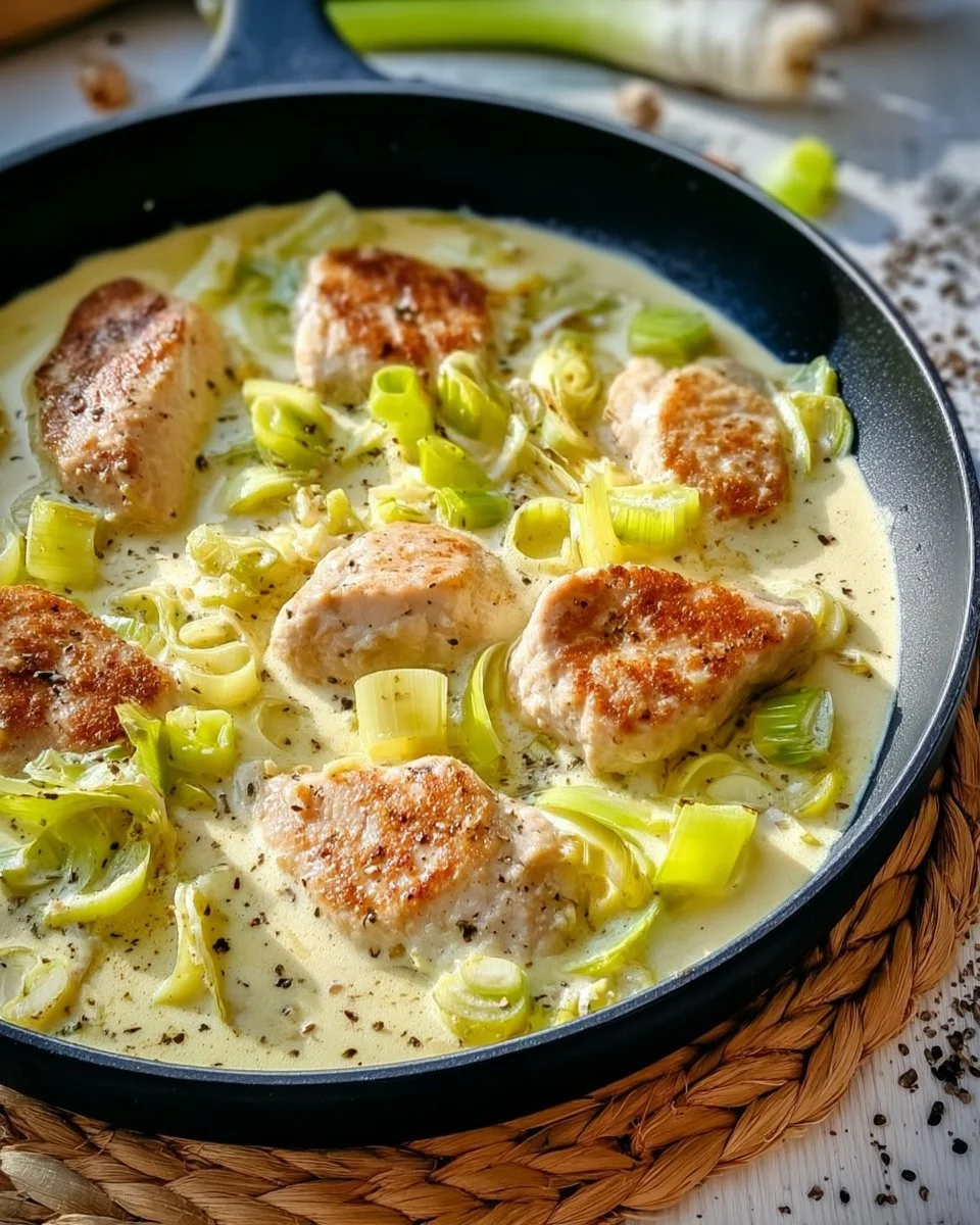 Leckeres Low Carb Hähnchen auf einem Teller mit Gemüse und Gewürzen